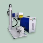300W JPT MOPA fiber laser cutter for deep metal engraving, color marking, and thin plate cutting